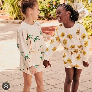 Pink chicken sz 7 lounge set nwot